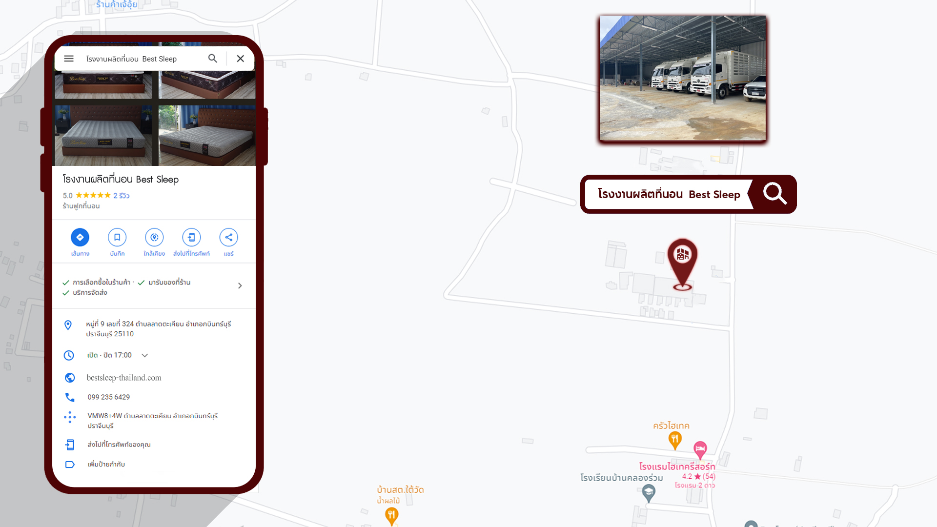 โรงงานผลิตที่นอนยูคอมฟอร์ท